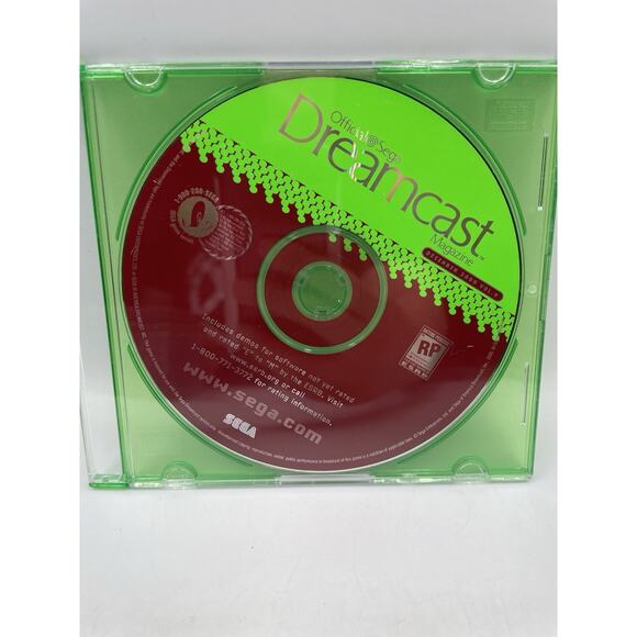 Official Sega Dreamcast Magazine December 2000 Vol 9 Demo Disc, Tested - Picture 1 of 3